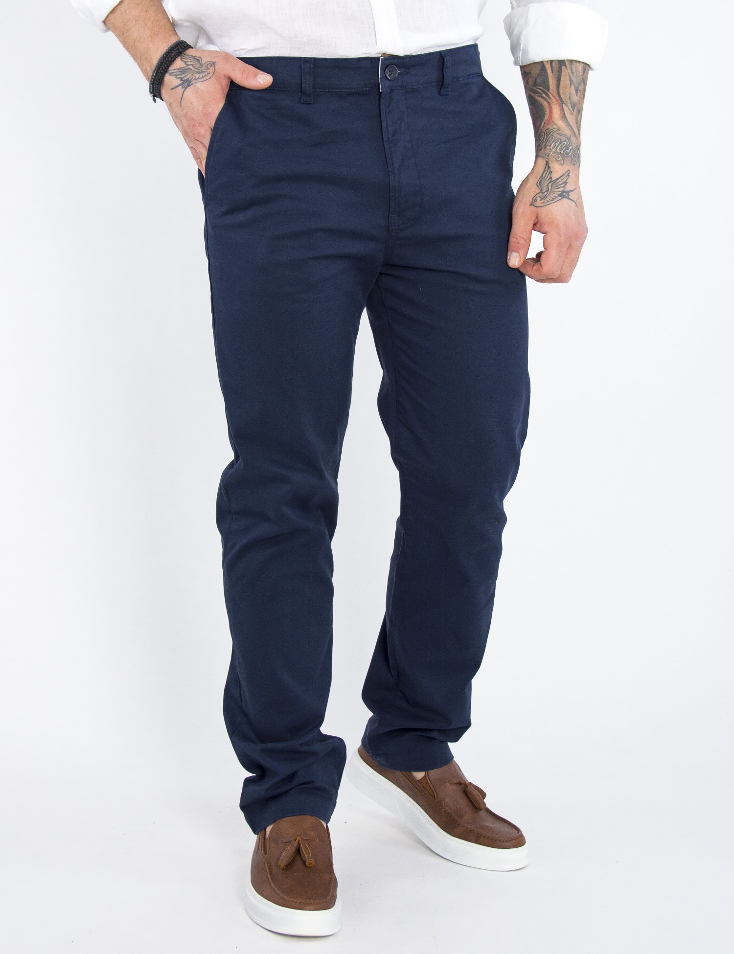 Lee Chinos Ανδρικό navy παντελόνι L71LTY64 φωτογραφία
